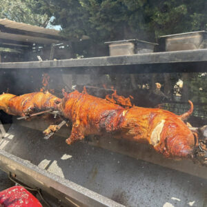 Tourne-broche à domicile